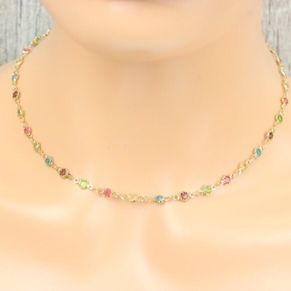 "Minimalist Necklace Chain, Elegant Jewelry for Women & Girls | MLCRC1678 - Picture 7 of 10